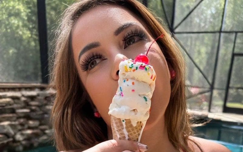 Natalya’s Sister Jenni Neidhart Wants All The Ice Cream In Seductive Bikini Photo Drop