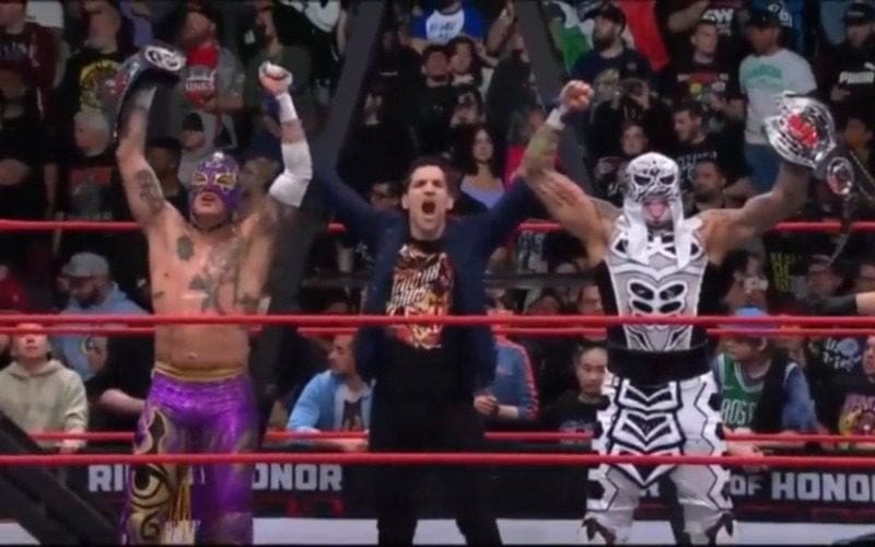 The Lucha Bros Win ROH Tag Team Titles During Supercard Of Honor