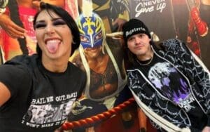 Rhea Ripley & Dominik Mysterio Ransack WWE Superstore Before WrestleMania 39 Rhea Ripley & Dominik Mysterio Ransack WWE Superstore Before WrestleMania 39