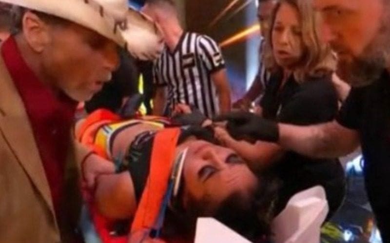 Roxanne Perez Taken Out On Stretcher After Title Match At NXT Roadblock