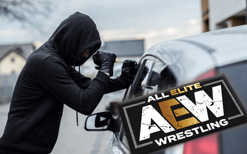 AEW Using Real Theft In Television Storyline