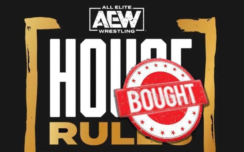 AEW’s House Rules Show Was Possibly A ‘Bought’ Event