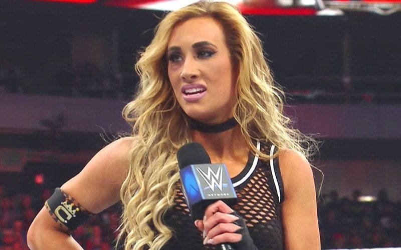 Carmella Experiencing Apparent Issue As WWE Replaces Her At WrestleMania