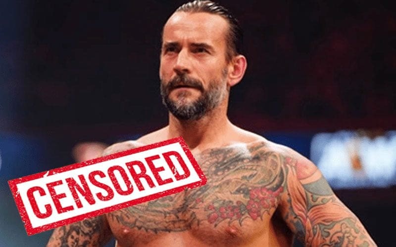 CM Punk Censored During AEW Dynamite