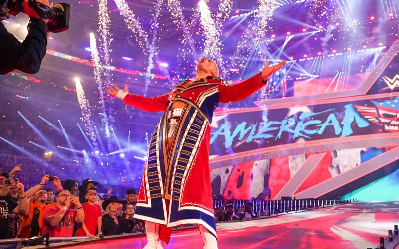 Cody Rhodes Wants Record-Setting Amount Of Pyro For His WrestleMania 39 Entrance