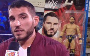 Johnny Gargano Leaves Signed WWE Action Figure On Shelf After Buying It Himself