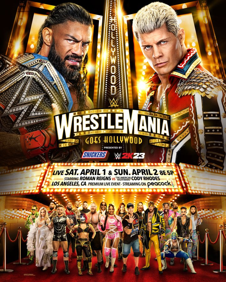 WrestleMania 39 poster