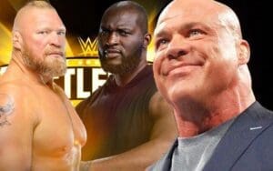 Kurt Angle Defends Brock Lesnar vs Omos At WrestleMania 39 As A Great Idea Kurt Angle Defends Brock Lesnar vs Omos At WrestleMania 39 As A Great Idea