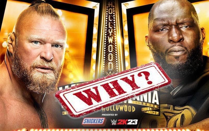Why Brock Lesnar vs Omos Is Happening At WrestleMania 39