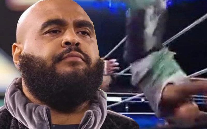 Top Dolla’s Leg Is Still Recovering After Botched Dive On WWE SmackDown