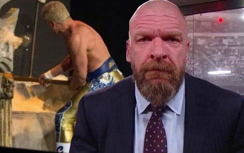 Cody Rhodes Plans To Have Conversation With Triple H About Throne Breaking Incident