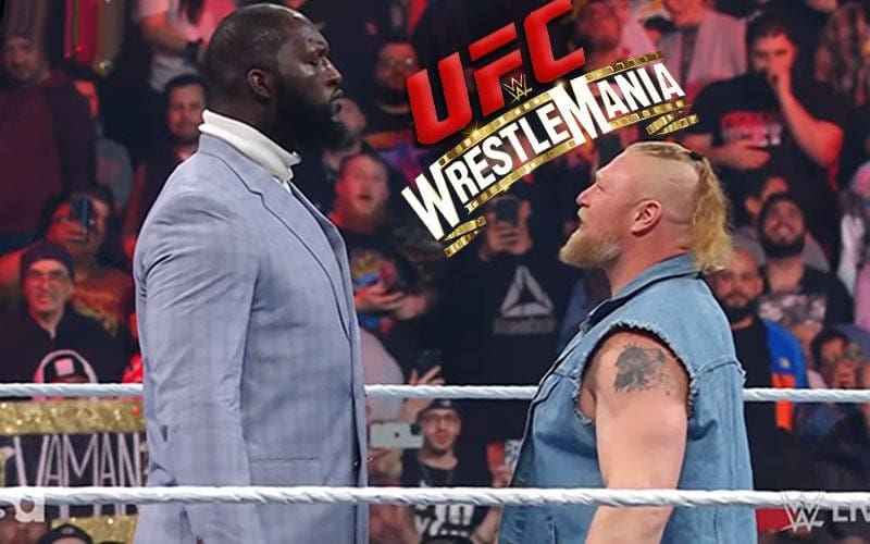 WWE Wanted To Copy UFC With Brock Lesnar vs Omos WrestleMania Feud