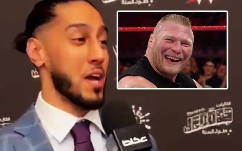 Mustafa Ali Seemingly Says He Doesn’t Fear Brock Lesnar