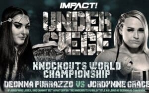 Knockouts Title Match Set for Impact Wrestling's Under Siege Event