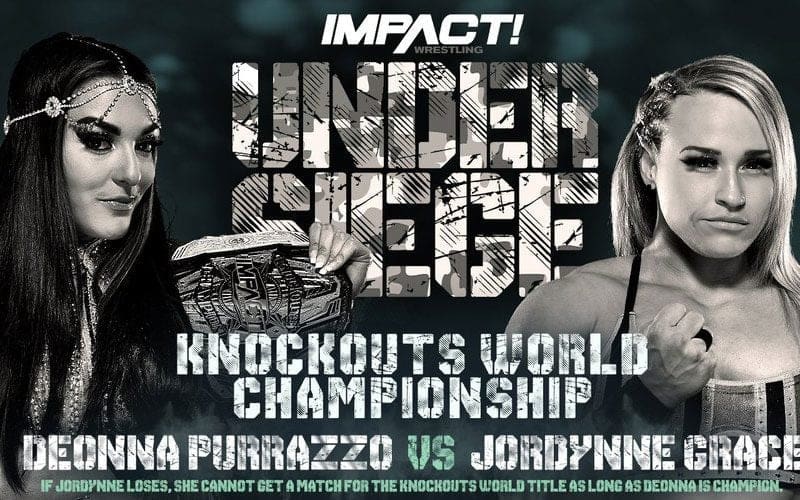 Knockouts Title Match Set for Impact Wrestling’s Under Siege Event