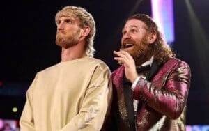 Sami Zayn and Logan Paul Co-Host Clashed in Awkward Backstage Encounter at WWE WrestleMania Sami Zayn and Logan Paul Co-Host Clashed in Awkward Backstage Encounter at WWE WrestleMania
