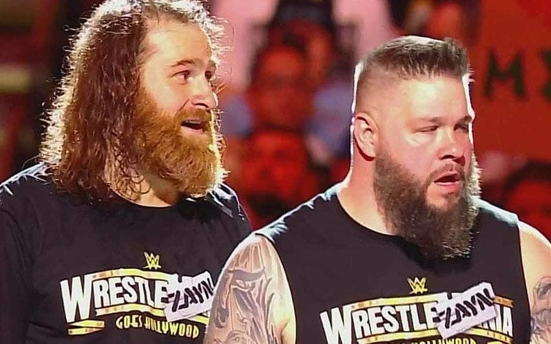 What You Didn’t See on TV Between Sami Zayn and Kevin Owens at WrestleMania 39 Saturday