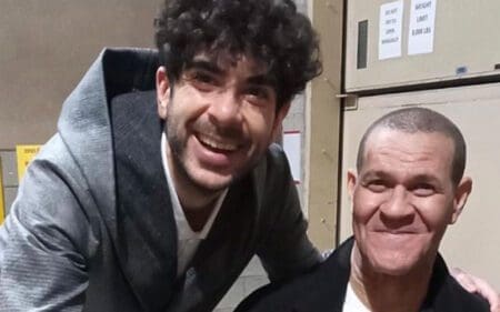 Tony Khan and WWE Superfan Unite for Special Meet Up