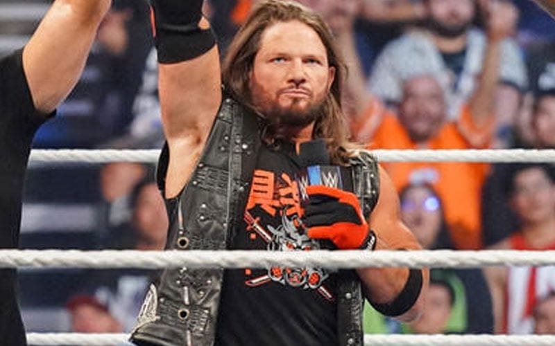 AJ Styles’ In-Ring Status Following Return During WWE Draft