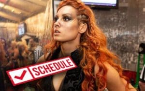 Becky Lynch Was Previously Scheduled To Be At WWE RAW Week Becky Lynch Was Previously Scheduled To Be At WWE RAW Week
