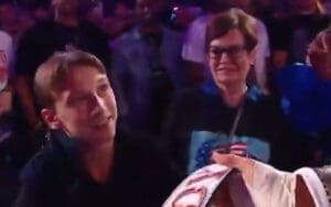 Cody Rhodes Gives WrestleMania Weight Belt To Brodie Lee Jr At Ringside