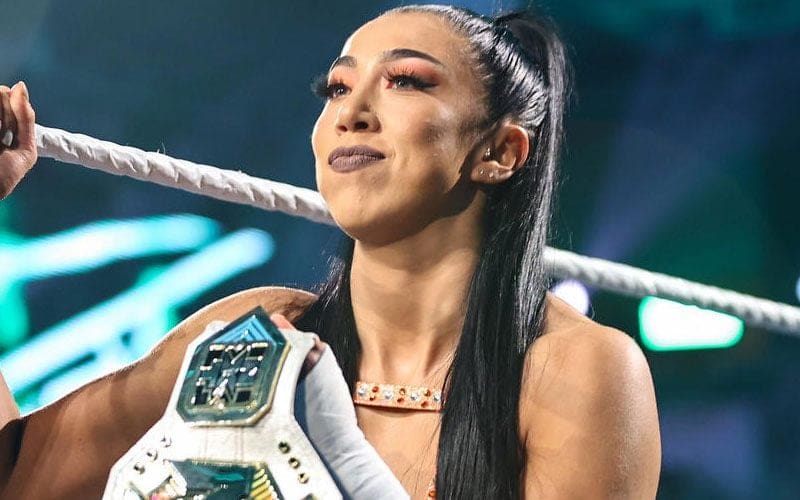 Indi Hartwell Spotted With Walking Boot At WWE Performance Center