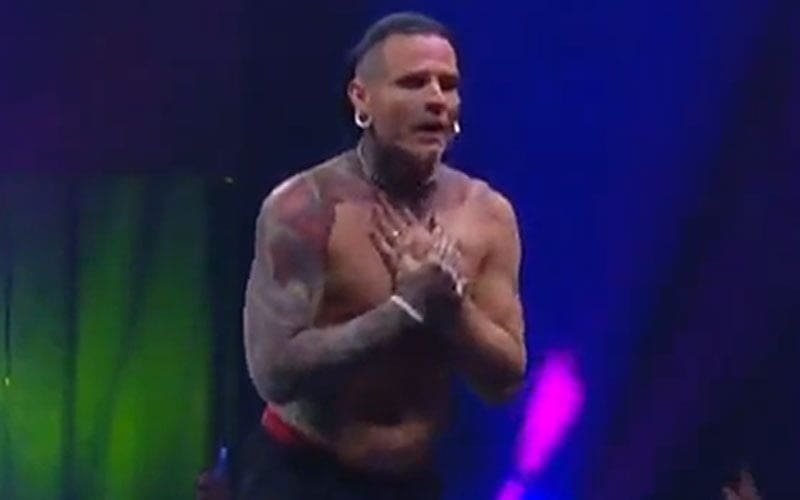 Jeff Hardy Still Recovering After Surgery Despite AEW Return