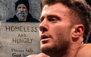 MJF Encourages Fans To Kick Homeless People In The Ribs MJF Encourages Fans To Kick Homeless People In The Ribs