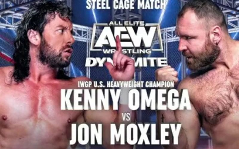 AEW Books Jon Moxley vs Kenny Omega In Steel Cage Match