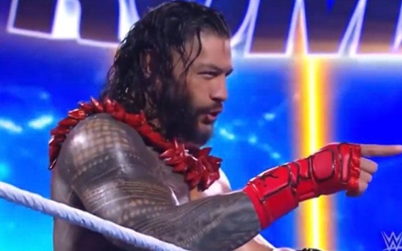 Roman Reigns Goes Off Script and Calls Out Seemingly High Fan During WWE RAW Broadcast