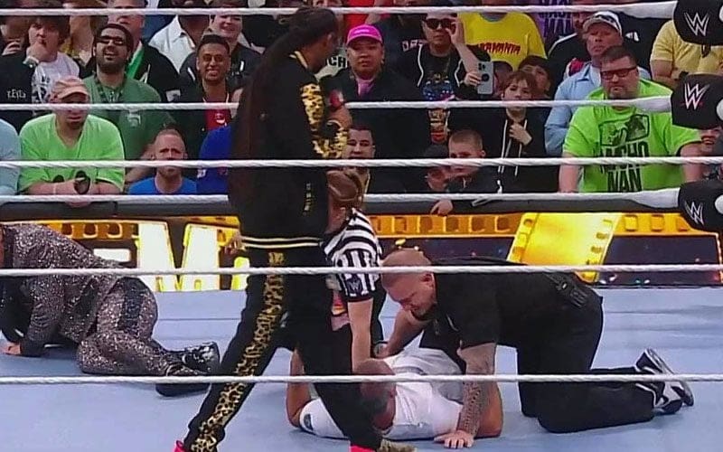 Shane McMahon Injured During WrestleMania Sunday Return