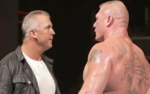 Shane McMahon Once Wanted To Legit Fight Brock Lesnar Backstage At WrestleMania Shane McMahon Once Wanted To Legit Fight Brock Lesnar Backstage At WrestleMania