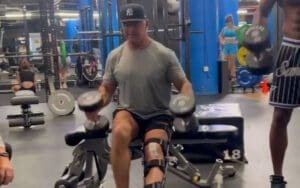 Shane McMahon Spotted Working Out After WrestleMania Injury Shane McMahon Spotted Working Out After WrestleMania Injury