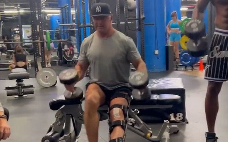 Shane McMahon Spotted Working Out After WrestleMania Injury