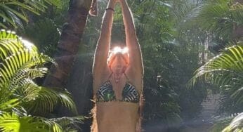 Ric Flair Puts Wife On Full Display In Bikini To Promote Yoga Venture