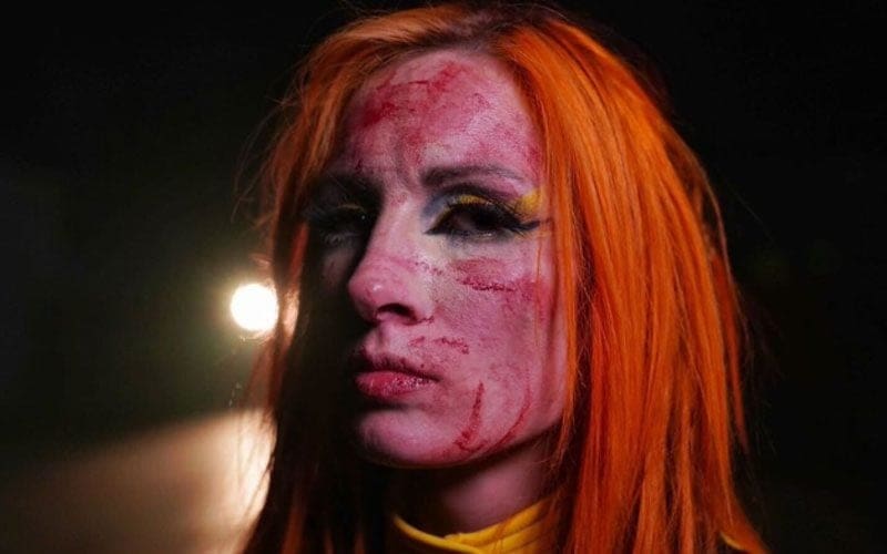 Becky Lynch Puts Bloody Face on Display After WWE Night of Champions Loss