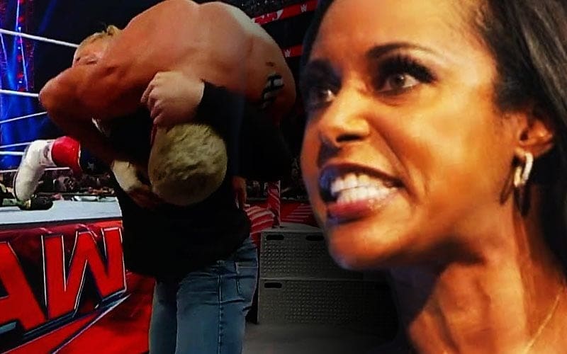 Brandi Rhodes Has Profane Response to Brock Lesnar Attacking Cody Rhodes on WWE RAW