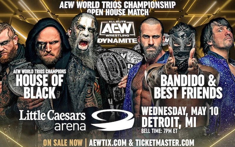 Open House Rules for AEW Trios Title Match Unveiled