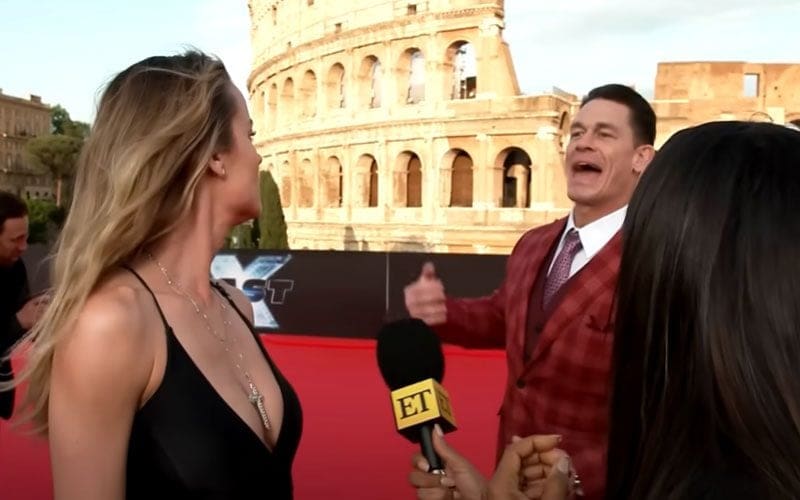 John Cena Steals the Spotlight in Brie Larson Interview at Fast X Event