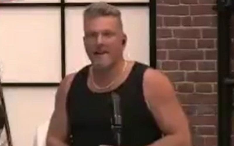 Pat McAfee Takes A Shot At AEW For Empty Seats At Double Or Nothing