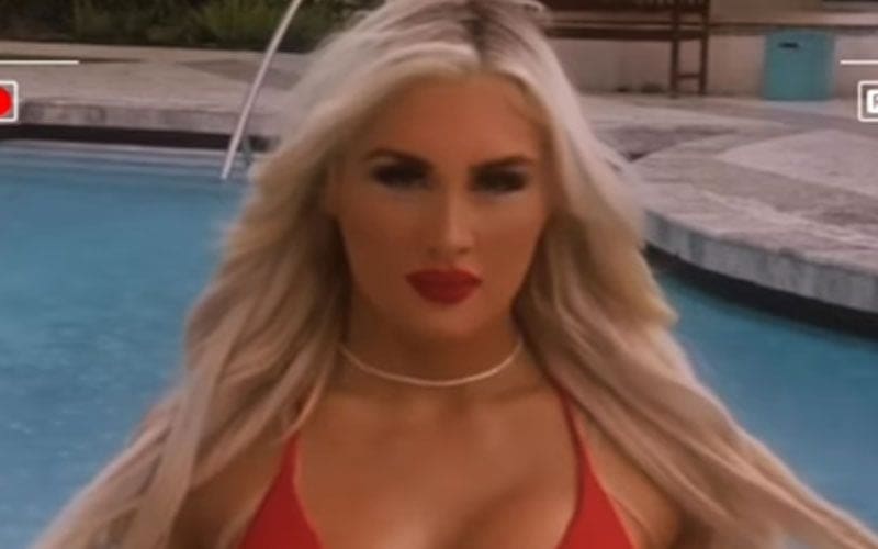 Tiffany Stratton Declares ‘National Me Day’ with Bold Swimsuit Video