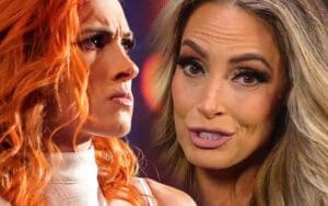 Trish Stratus Threatens to "Slap the Orange" Off Becky Lynch's Head