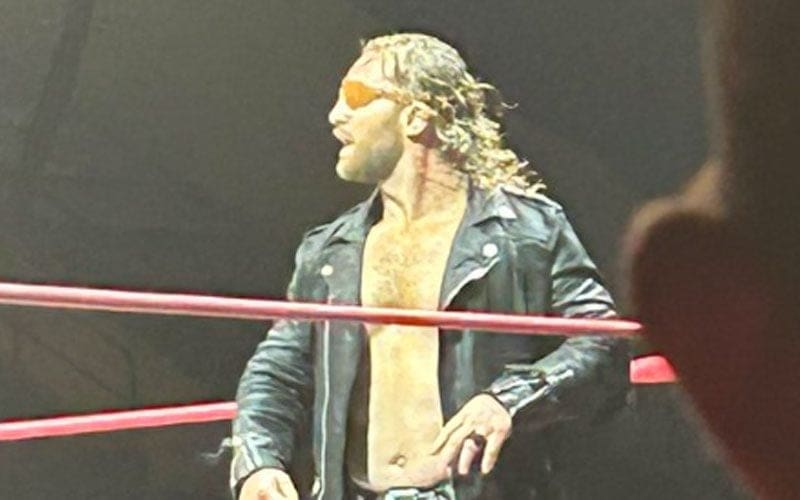 Adam Page Sporting An Eyepatch During In-Ring Return At AEW House Rules Event