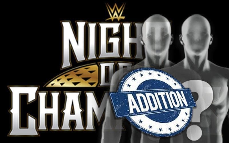 WWE Considering Adding Another Match To Night Of Champions Card