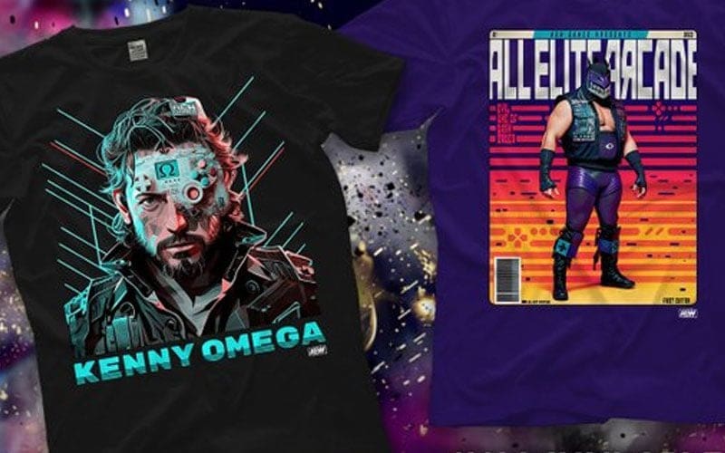 AEW Called Out For Using AI Generated T-Shirt Designs
