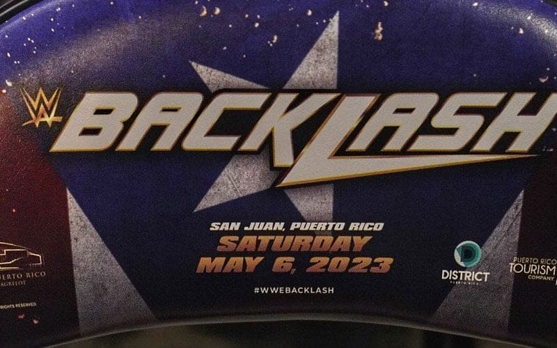 WWE Backlash Event Chairs Revealed