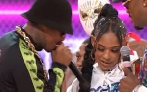 Nick Cannon Proclaims Willingness to Impregnate Bianca Belair in Front of Montez Ford