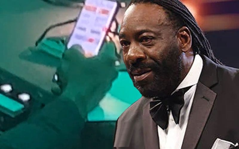 Booker T Admits To Ordering DoorDash During Indi Hartwell’s NXT Women’s Title Relinquishing Segment