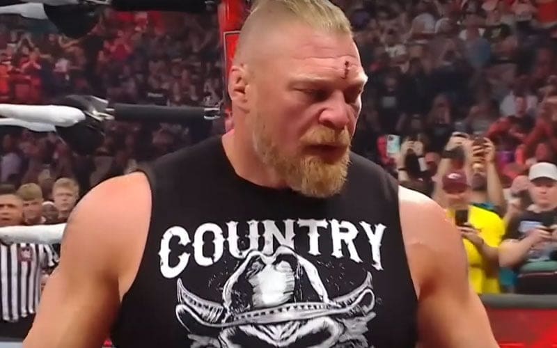 How WWE Hid Brock Lesnar From Crowd Before Surprise RAW Appearance
