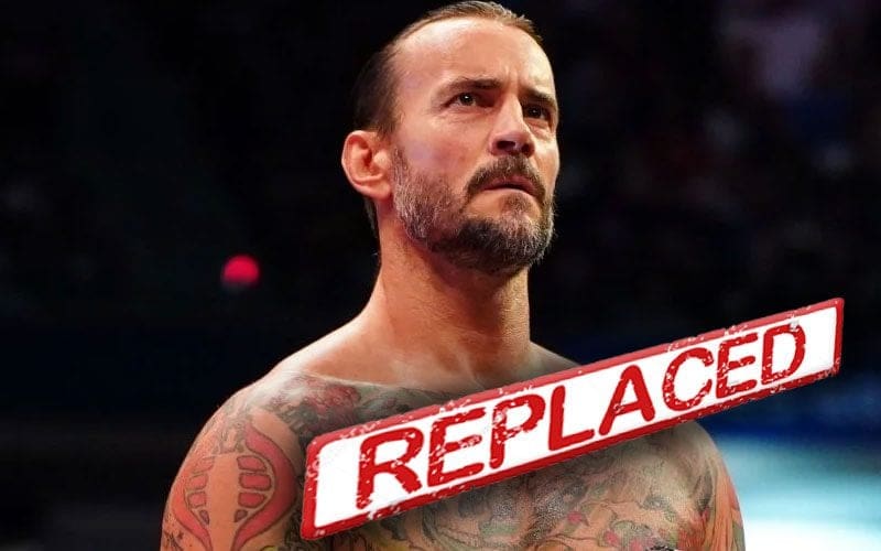 Who Replaced CM Punk On AEW Collision Promotional Materials